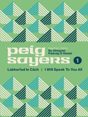 cover image of Peig Sayers Volume 1